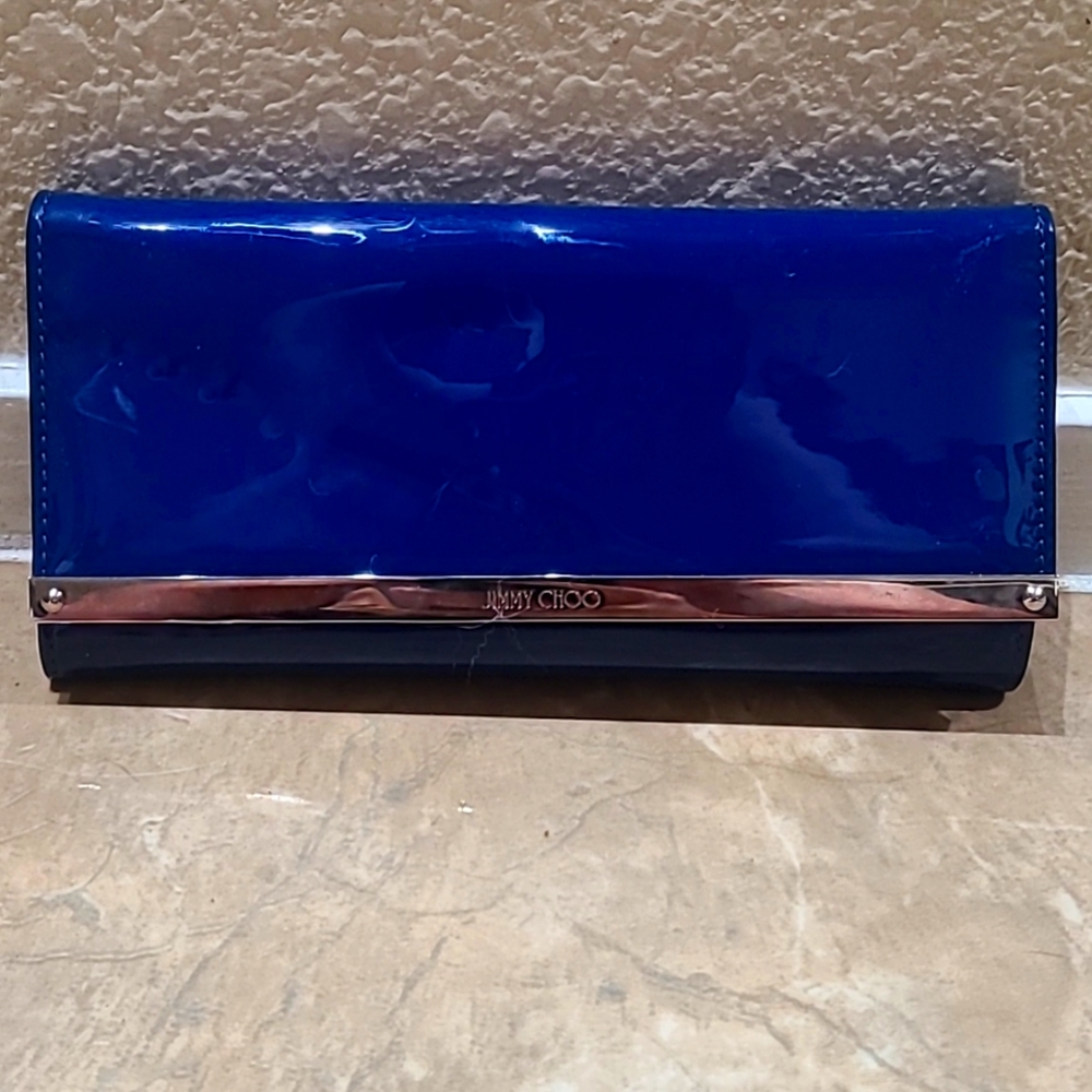 Jimmy Choo Blue Purse